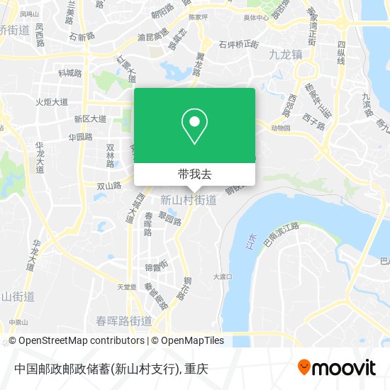 中国邮政邮政储蓄(新山村支行)地图