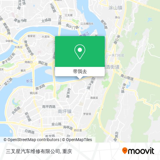 三叉星汽车维修有限公司地图