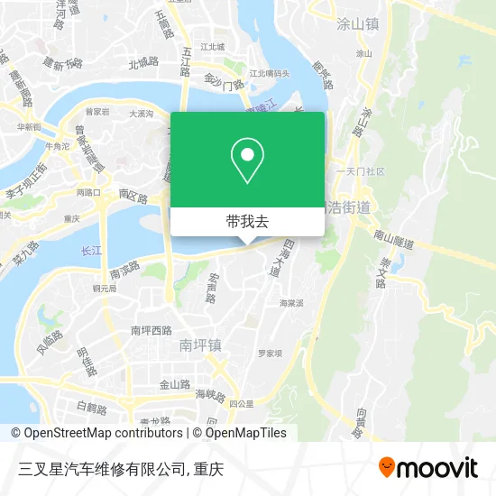 三叉星汽车维修有限公司地图
