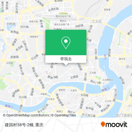 建国村58号-2幢地图