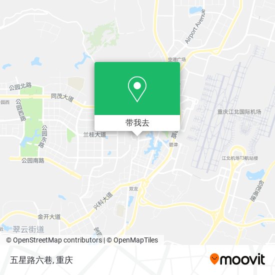 五星路六巷地图