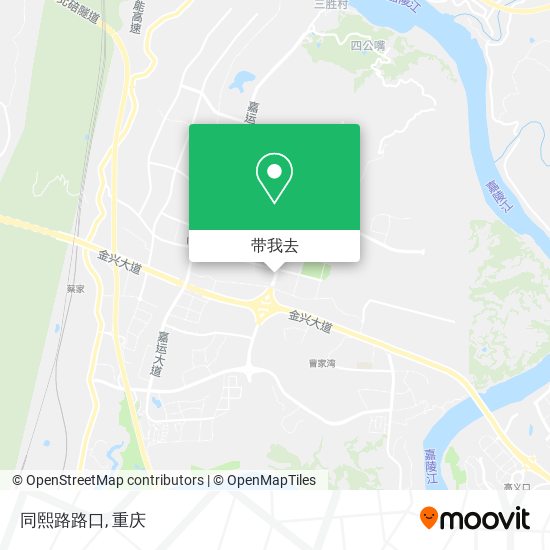 同熙路路口地图