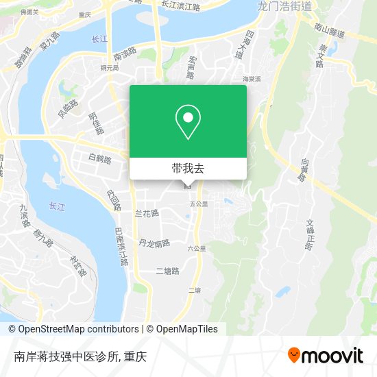南岸蒋技强中医诊所地图