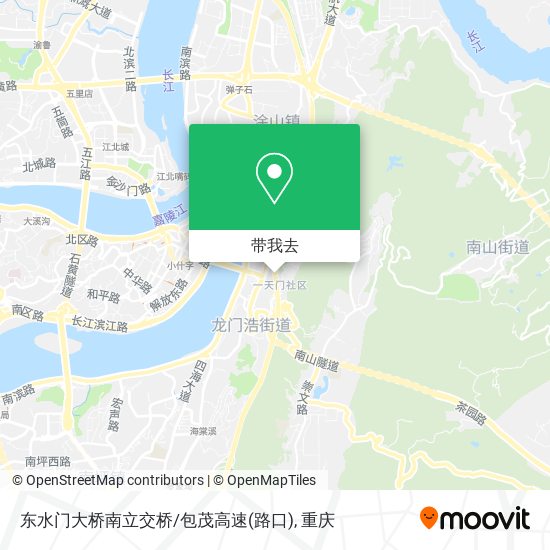 东水门大桥南立交桥/包茂高速(路口)地图