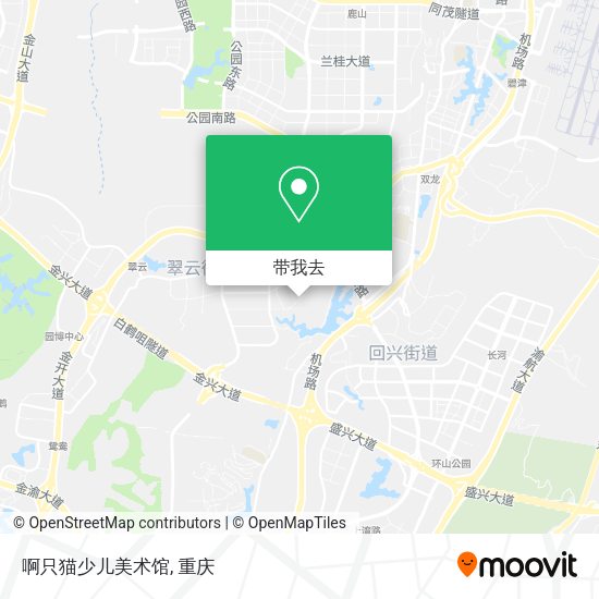 啊只猫少儿美术馆地图