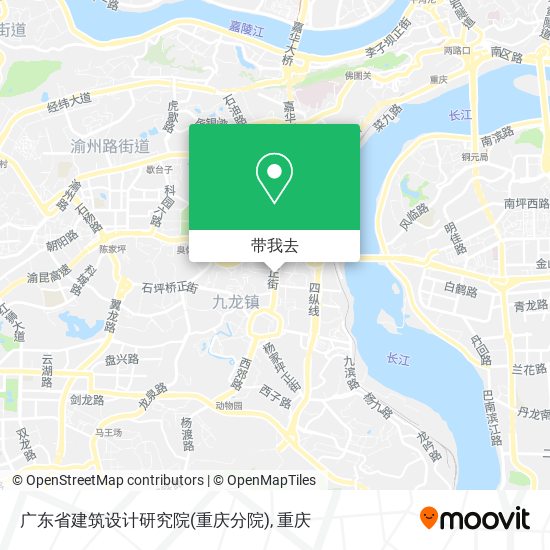 广东省建筑设计研究院(重庆分院)地图