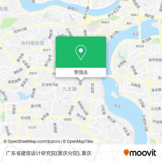 广东省建筑设计研究院(重庆分院)地图