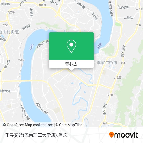 千寻宾馆(巴南理工大学店)地图