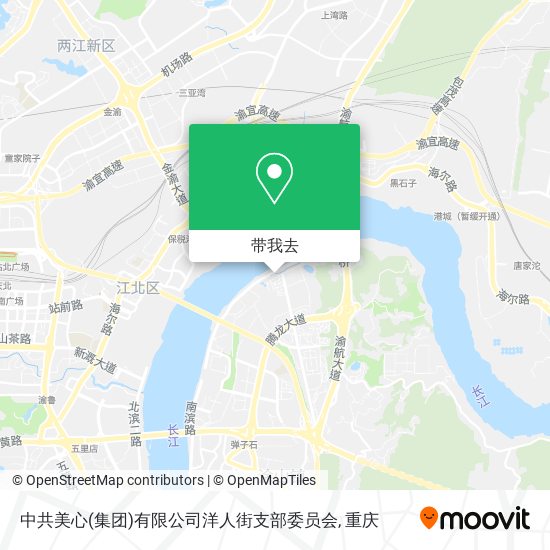 中共美心(集团)有限公司洋人街支部委员会地图