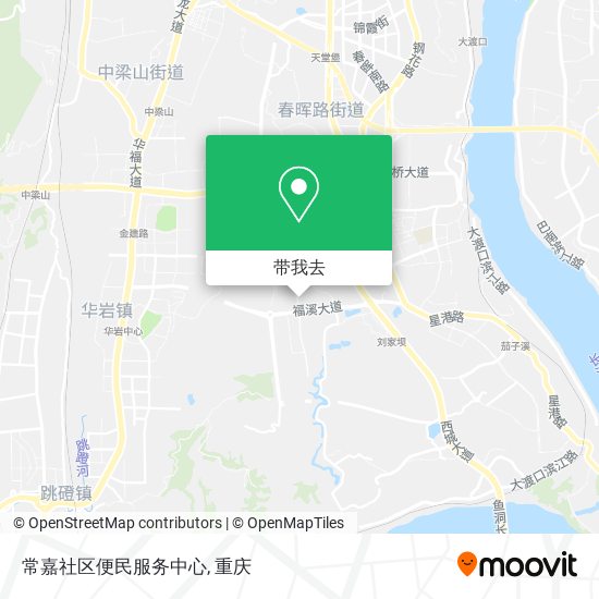 常嘉社区便民服务中心地图