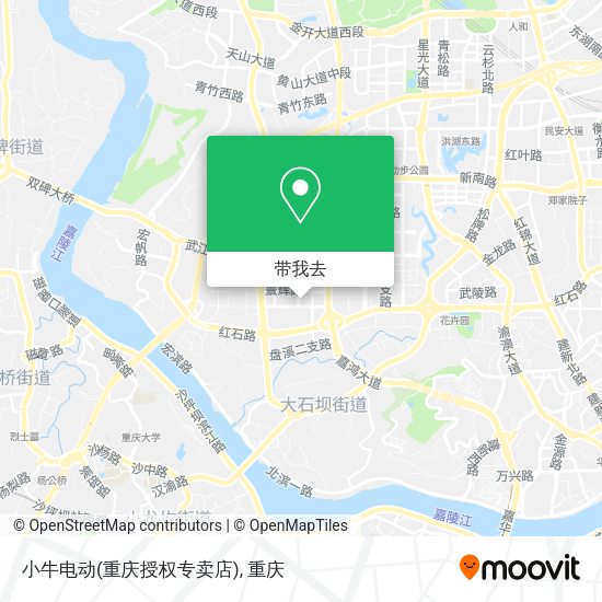 小牛电动(重庆授权专卖店)地图