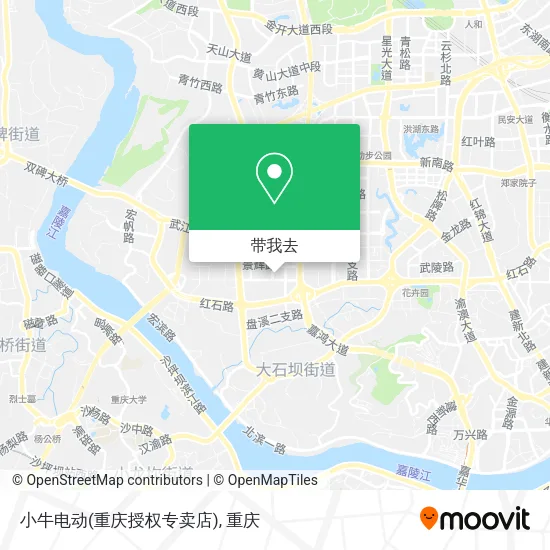 小牛电动(重庆授权专卖店)地图