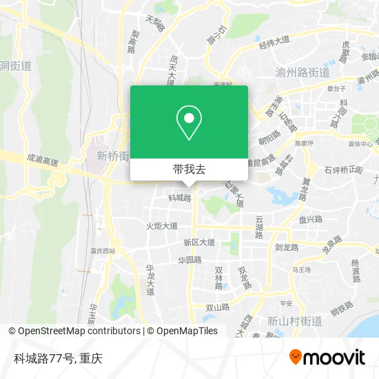 科城路77号地图