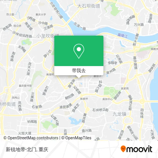 新锐地带-北门地图
