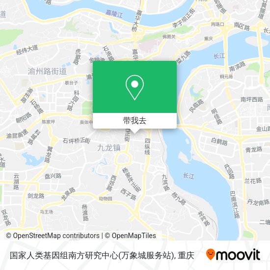 国家人类基因组南方研究中心(万象城服务站)地图