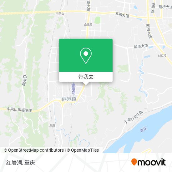 红岩洞地图