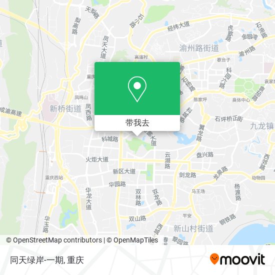 同天绿岸-一期地图