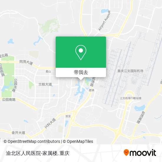 渝北区人民医院-家属楼地图