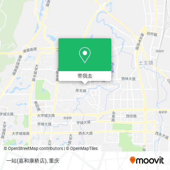 一站(嘉和康桥店)地图