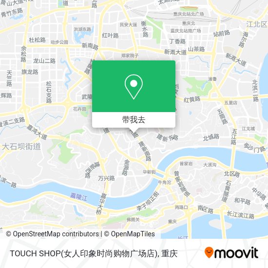 TOUCH SHOP(女人印象时尚购物广场店)地图