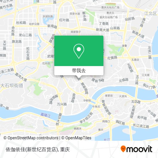 依伽依佳(新世纪百货店)地图