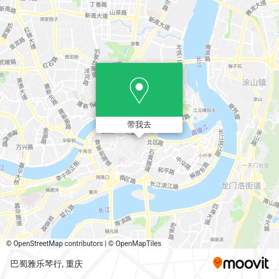 巴蜀雅乐琴行地图