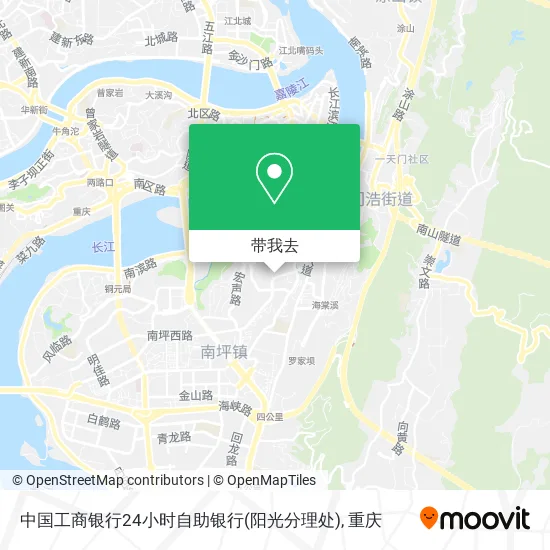 中国工商银行24小时自助银行(阳光分理处)地图
