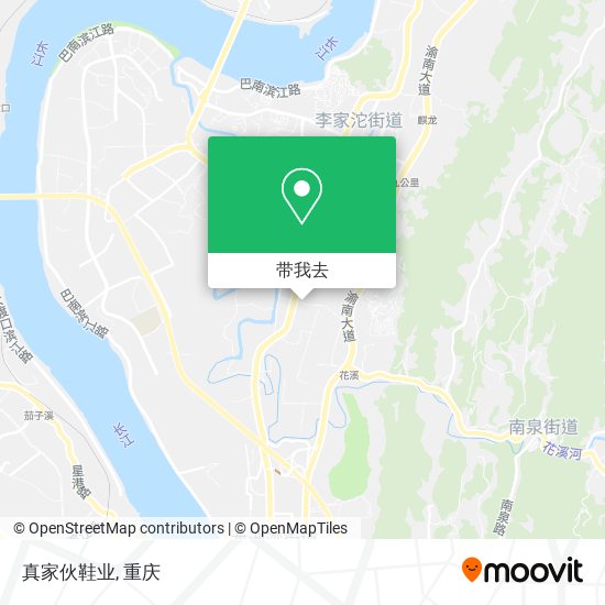 真家伙鞋业地图