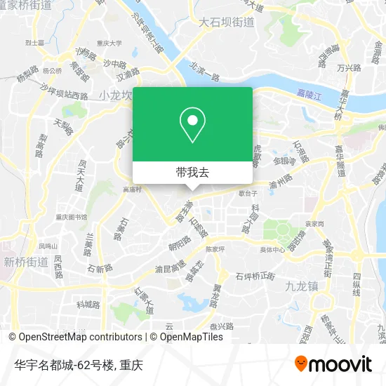 华宇名都城-62号楼地图