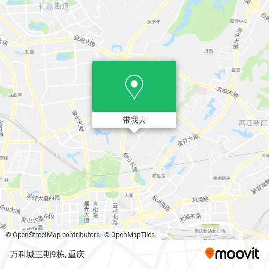 万科城三期9栋地图