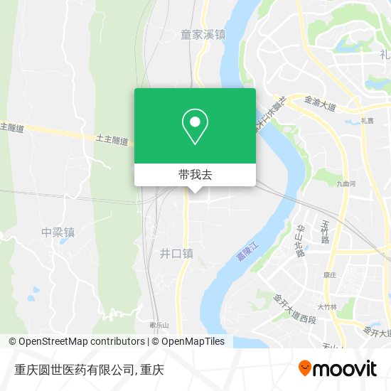 重庆圆世医药有限公司地图
