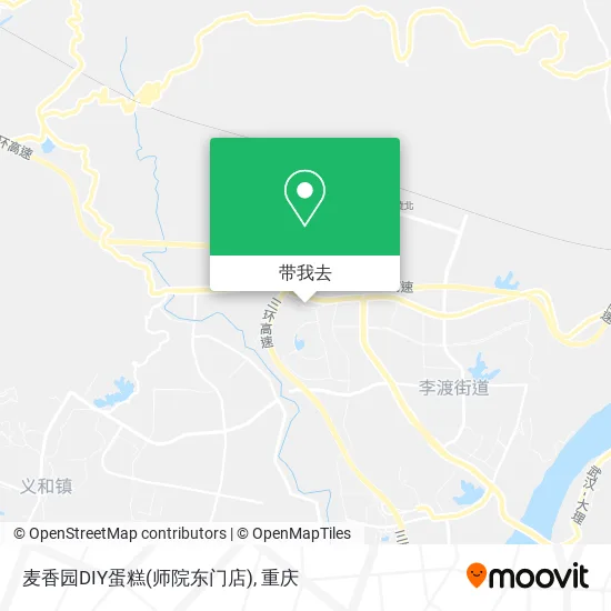 麦香园DIY蛋糕(师院东门店)地图