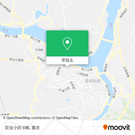 宏业小区-D栋地图