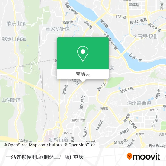 一站连锁便利店(制药三厂店)地图