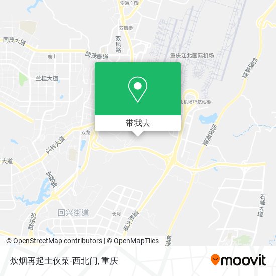 炊烟再起土伙菜-西北门地图