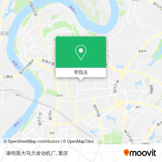 康明斯大马力发动机厂地图