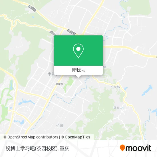 祝博士学习吧(茶园校区)地图