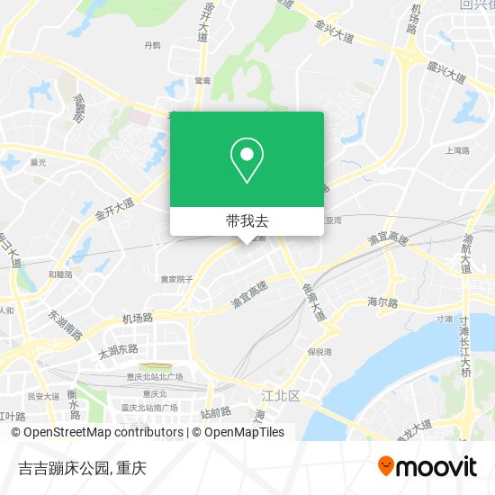 吉吉蹦床公园地图