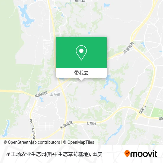 星工场农业生态园(科中生态草莓基地)地图