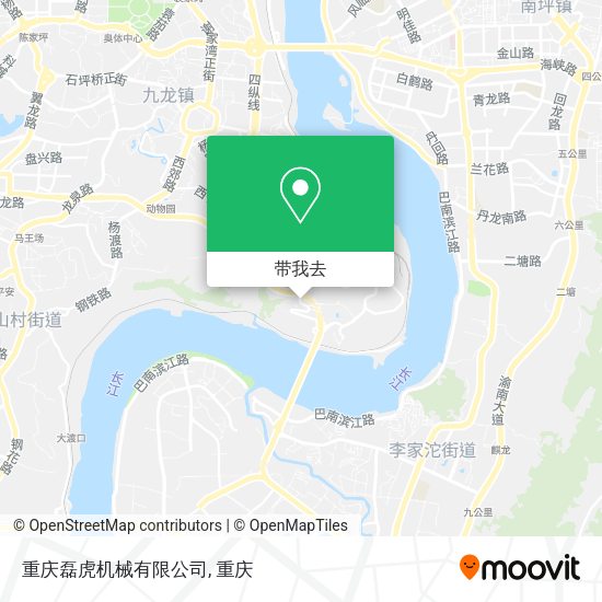 重庆磊虎机械有限公司地图