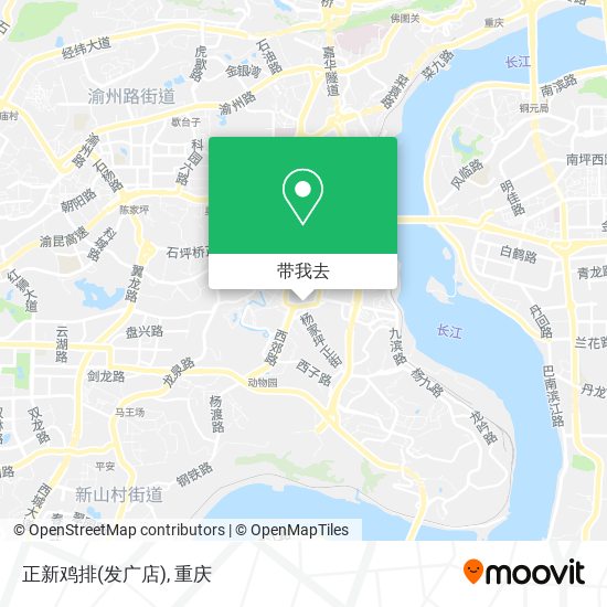 正新鸡排(发广店)地图