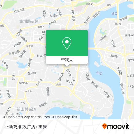 正新鸡排(发广店)地图