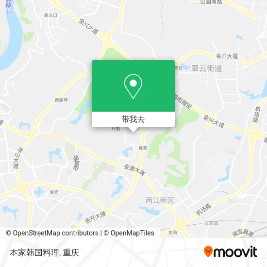 本家韩国料理地图