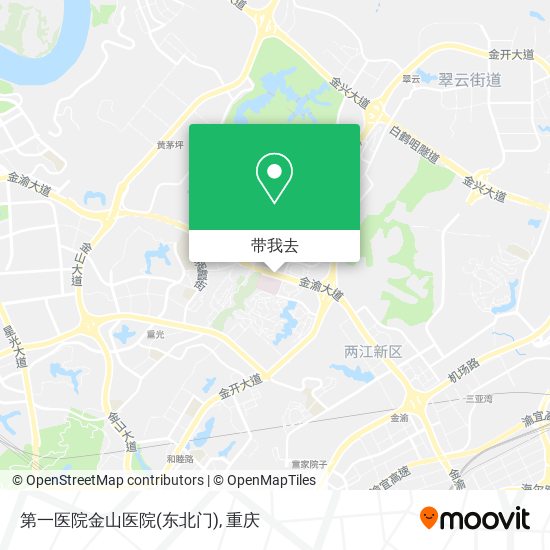 第一医院金山医院(东北门)地图