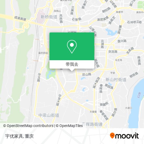 宇优家具地图
