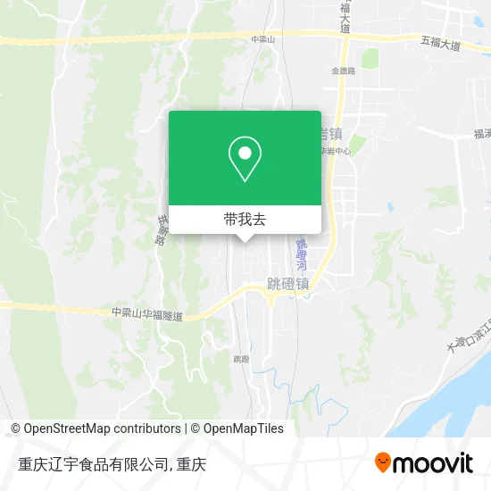 重庆辽宇食品有限公司地图
