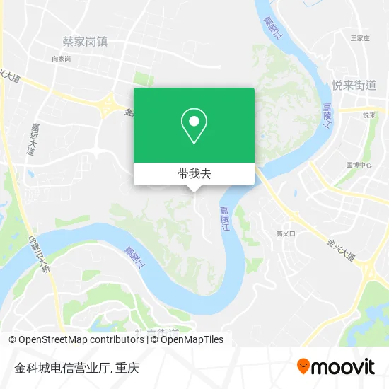 金科城电信营业厅地图