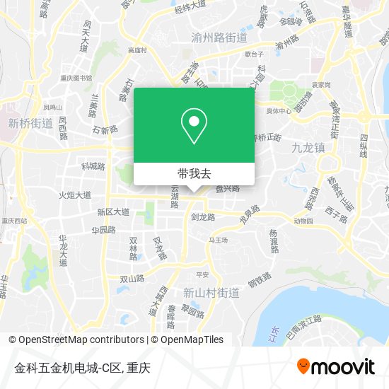 金科五金机电城-C区地图