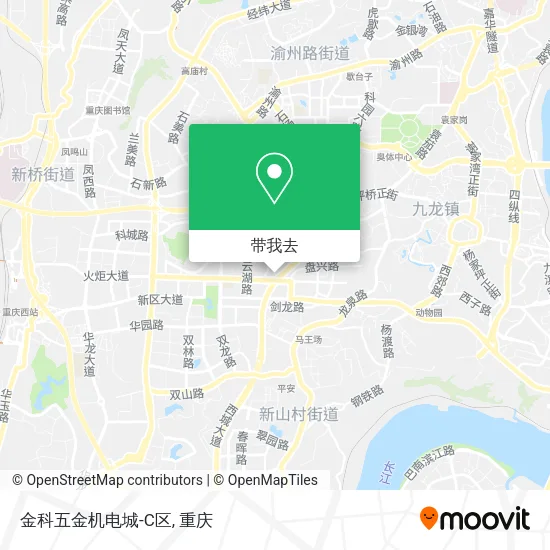 金科五金机电城-C区地图