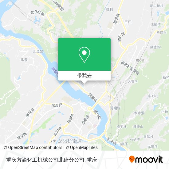 重庆方渝化工机械公司北碚分公司地图